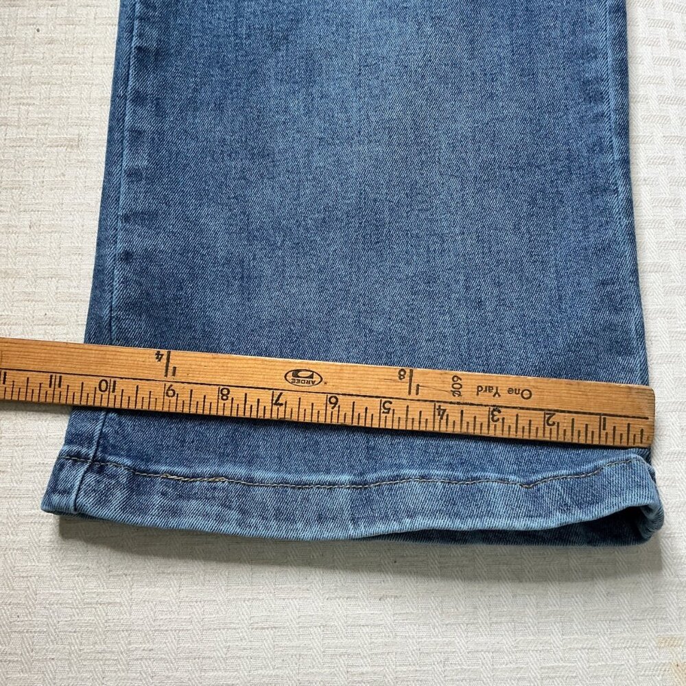 Love Soho Womens Size 22 Blue Cargo Straight Leg Denim Jeans - Picture 10 of 11